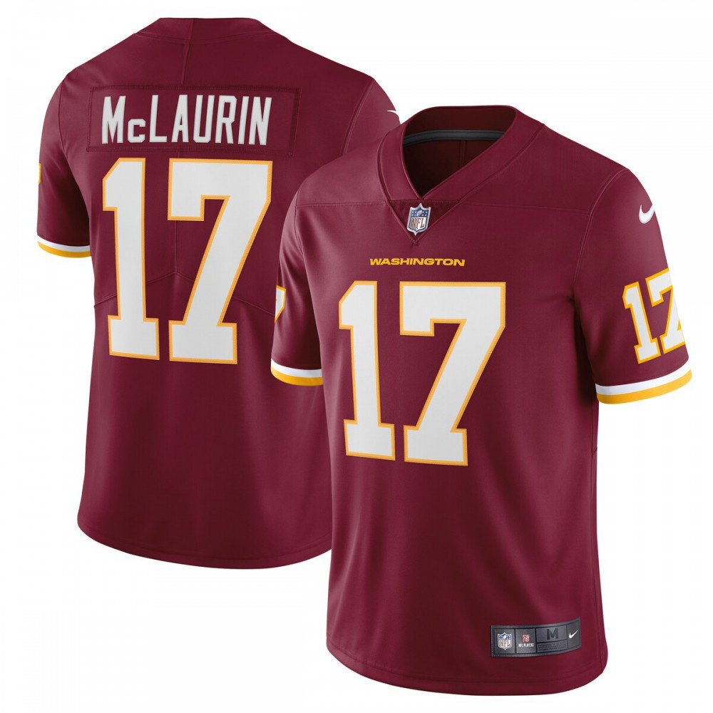 Terry McLaurin Washington Football Team Nike Vapor Limited Jersey - Burgundy-GridironStore